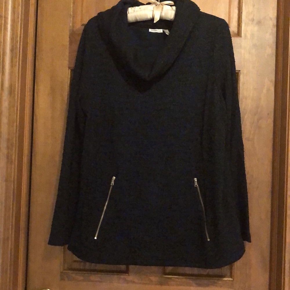 Dark Green Cowl neck Sweater
